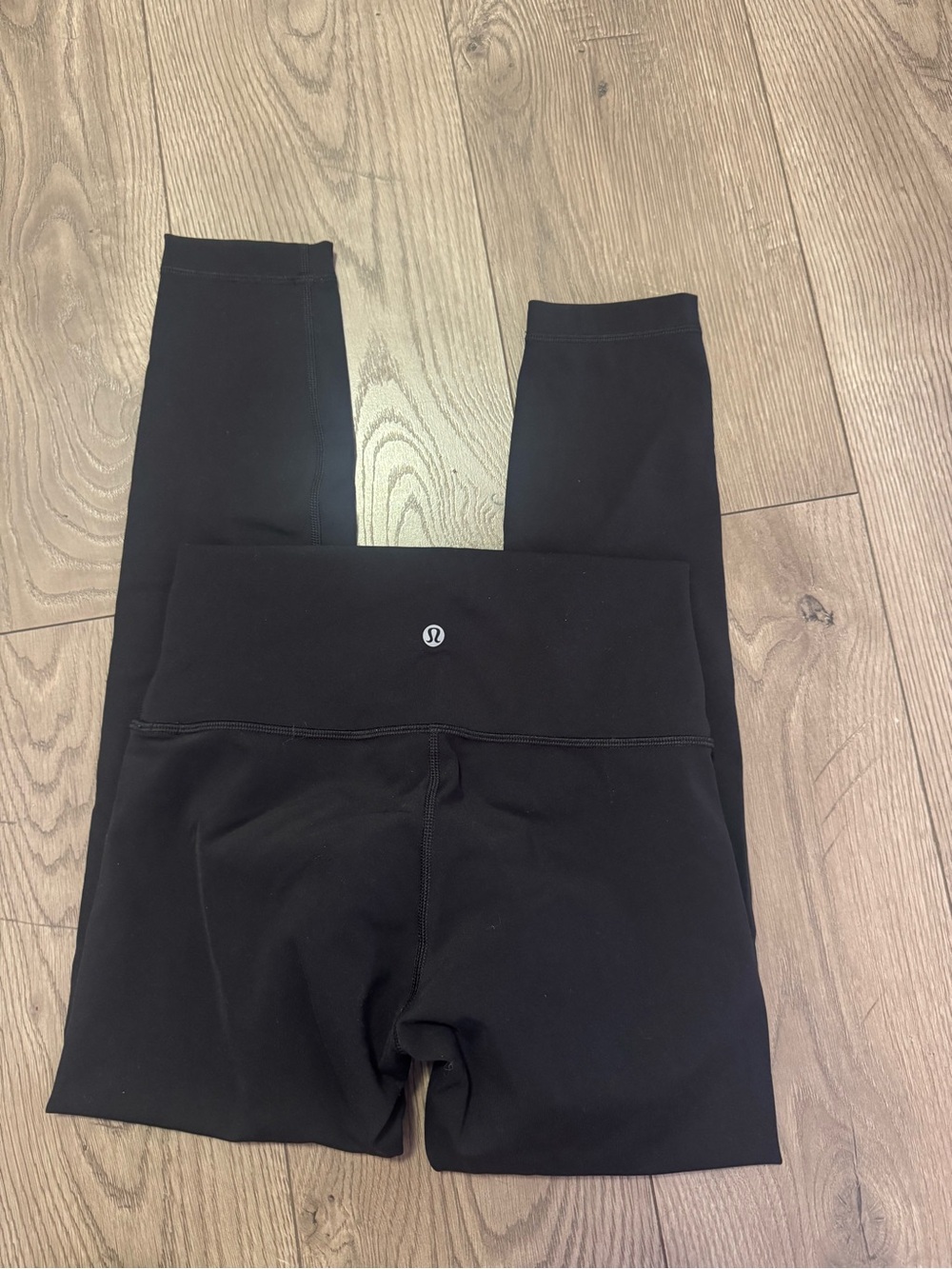 Lululemon Black High-Rise Wunder Under Size 6 Inseam 25” Leggings GUC